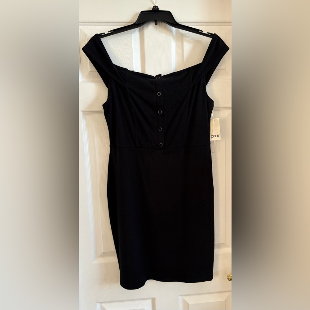 Black Dress Sleeveless Scoop Neck